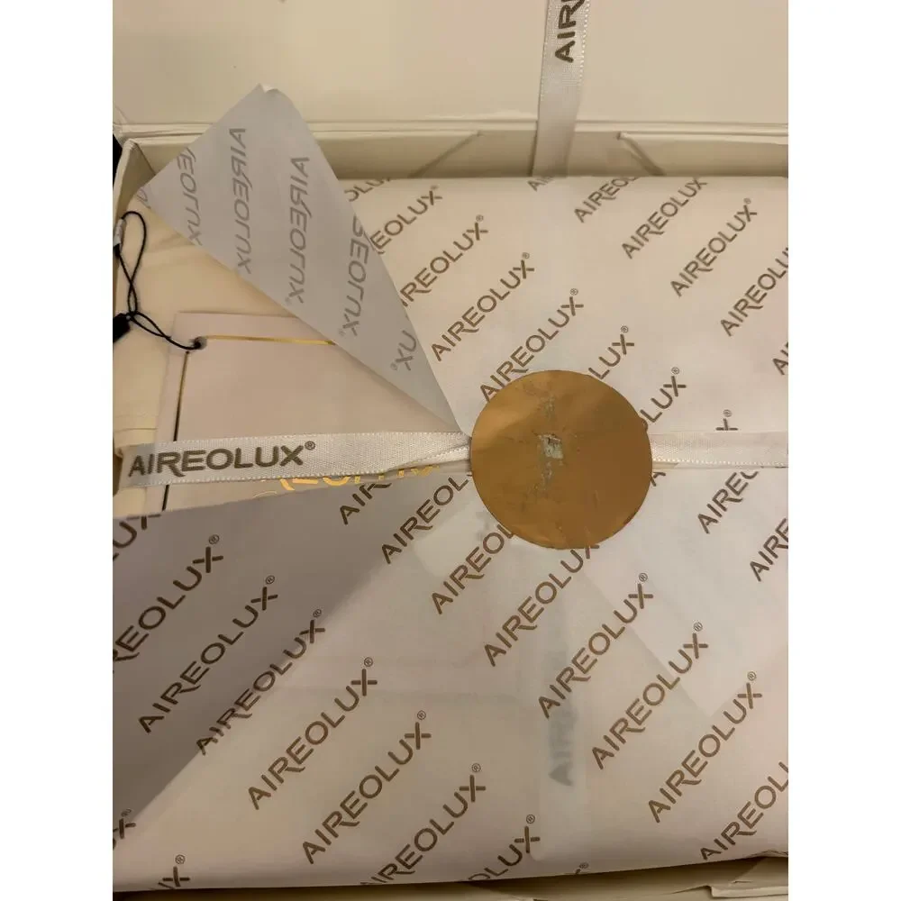 Aireolux 1000 Thread Count Egyptian Cotton Sheet Set - King - Pale Yellow